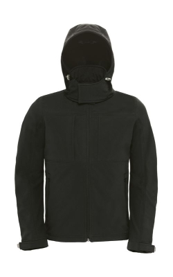 Herren Kapuzen Soft Shell Jacke / B&C JM950