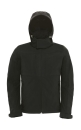 Herren Kapuzen Soft Shell Jacke bis Gr.3XL / B&C JM950