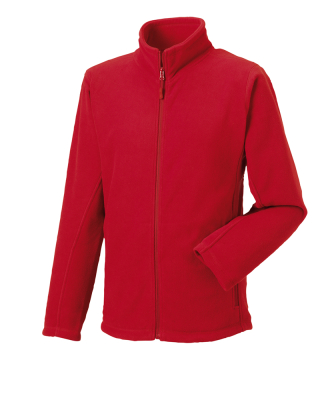 Mens Full Zip Outdoor Fleece / Russell Europe 8700M