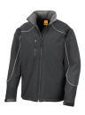 Ice Fell Hooded Softshell Jacket / Result R118X L-Black