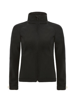 Hooded Softshell/women / B&C JW937 S-Black