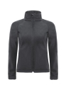 Hooded Softshell/women / B&C JW937 M-Dark Grey