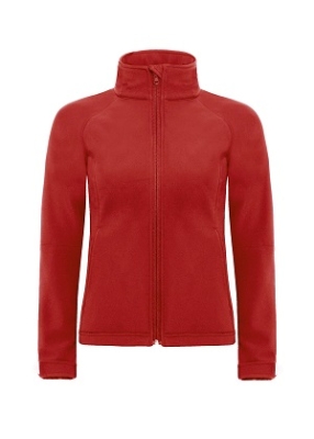 Hooded Softshell/women / B&C JW937 L-Red
