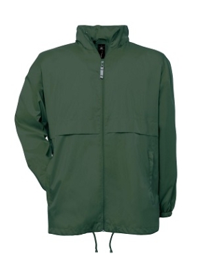 Air Windbreaker / B&C Air ju801 M-Bottle Green