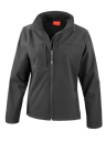 Ladies Classic Softshell Jacket / Result R121F M (12)-Black