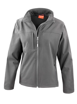 Ladies Classic Softshell Jacket / Result R121F M (12)-Grey