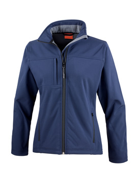 Ladies Classic Softshell Jacket / Result R121F M (12)-Navy