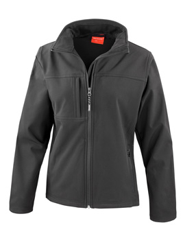 Ladies Classic Softshell Jacket / Result R121F XL (16)-Black