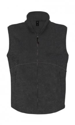 Traveller+ Bodywarmer Fleece / B&C Traveller FU705 3XL-Charcoal