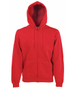 Premium Hooded Zip Sweat /  Fruit of the Loom 62-034-0