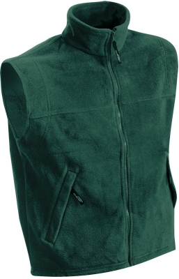 Fleece Vest / James Nicholson JN045 S-Dark Green