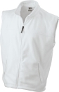 Fleece Vest / James Nicholson JN045 S-White