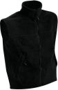 Fleece Vest / James Nicholson JN045 L-Black
