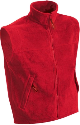 Fleece Vest / James Nicholson JN045 XL-Red