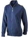 Sweatjacke Damen / James & Nicholson JN052 2XL-Navy