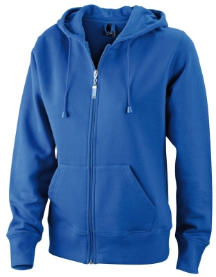 Kapuzen-Sweatjacke Damen / James & Nicholson JN053 L-Royal