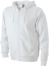 Kapuzenjacke klassisch / James & Nicholson JN059 3XL-White