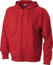 Kapuzenjacke klassisch / James & Nicholson JN059 3XL-Red