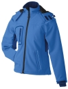 Ladies Winter Softshell Jacket / James & Nicholson JN1001 S-Aqua