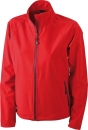 Ladies Softshell Jacket / James & Nicholson JN1021 S-Red