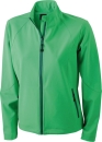 Ladies Softshell Jacket / James & Nicholson JN1021 S-Green