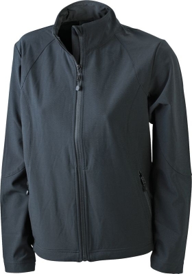 Ladies Softshell Jacket / James & Nicholson JN1021 XL-Black