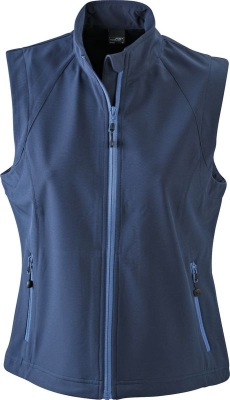 Ladies Softshell Vest / James & Nicholson JN1023 S-Navy