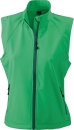 Ladies Softshell Vest / James & Nicholson JN1023 S-Green