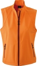 Ladies Softshell Vest / James & Nicholson JN1023 XL-Orange