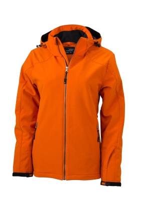Ladies Wintersport Jacket / James Nicholson JN1053 S-Dark Orange