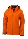 Ladies Wintersport Jacket / James Nicholson JN1053 S-Dark Orange