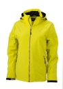 Ladies Wintersport Jacket / James Nicholson JN1053 2XL-Yellow
