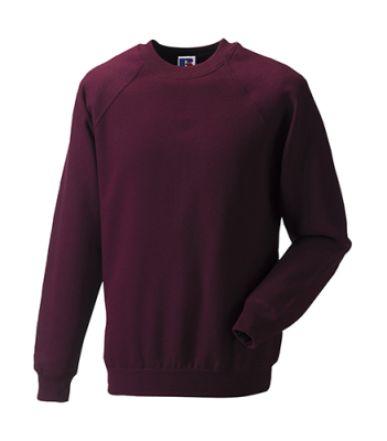 Sweatshirt Raglan bis Gr.4XL / Russell R-762M-0