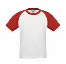 Kinder T-Shirt bis Gr.152/164 / B&C Baseball Kids TK350