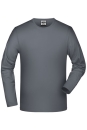 Langarm-Shirt Elastic Herren bis Gr.2XL / James & Nicholson JN056