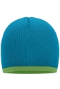 Beanie Kontrastrand Strickmütze / Daiber MB7584