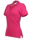 Womens Regular Fit Comfortec® V Neck Polo - Kustom Kit KK732