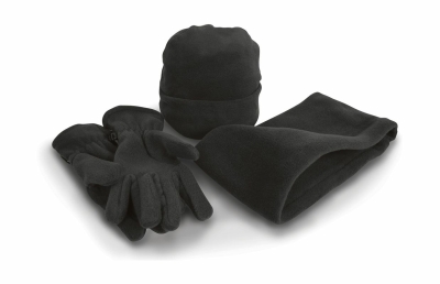 Fleece Winter Set Mutze Schal Handschuhe Bis Gr L Result R040x