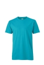 Herren Rundhals-T-Shirt Baumwolle / James & Nicholson