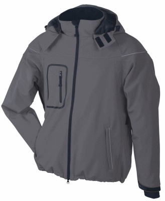 Herren Winter Softshelljacke bis Gr.3XL James & Nicholson Herren Winter Softshelljacke | James & Nicholson