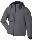 Herren Winter Softshelljacke bis Gr.3XL James & Nicholson JN1000
