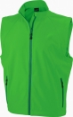Herren Softshell-Weste bis Gr.3XL / James & Nicholson...
