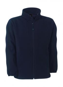 Wasserdichte Fleecejacke / B&C WindProtek/ M Navy