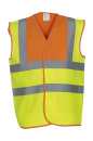 Fluo 2 Band + Brace Waistcoat / Yoko HVW100