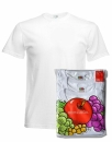 Mens Underwear (3-er Pack) T Shirt bis Gr.2XL / Fruit of the Loom 67-082-3