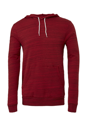 Unisex Poly-Cotton Pullover Hoodie / Bella 3719