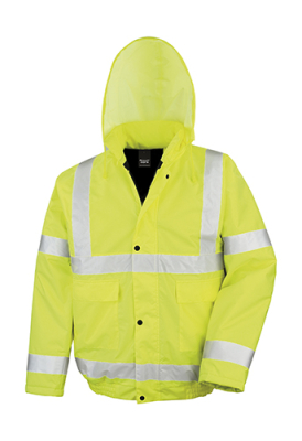 Core High Viz Winter Blouson Sicherheitsjacke m.Kapuze /  Result R217X