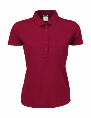 Ladies Luxury Stretch Polo / Teejays 145