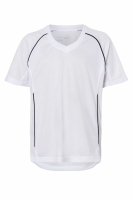 Sport-Team-Shirt bis Gr.2XL / James & Nicholson JN386