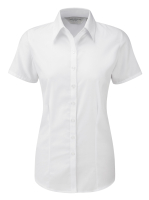 Damen Bluse KA bis Gr.4XL / Ladies Herringbone Shirt / Russel R-963F-0